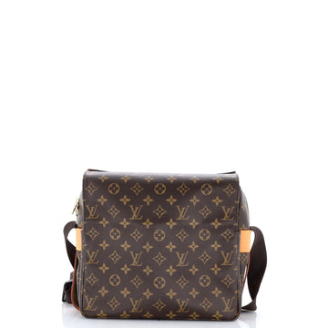 Louis Vuitton Naviglio Handbag Canvas