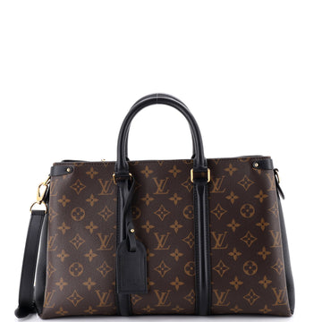 Louis Vuitton Soufflot Tote Canvas With