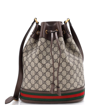 Gucci Ophidia Bucket Bag Gg Coated