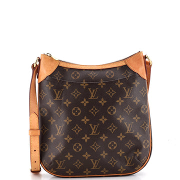 Louis Vuitton Odeon Handbag Canvas Mm