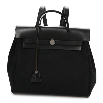 Hermes Toile Vache Calfskin Herbag 30 Pm