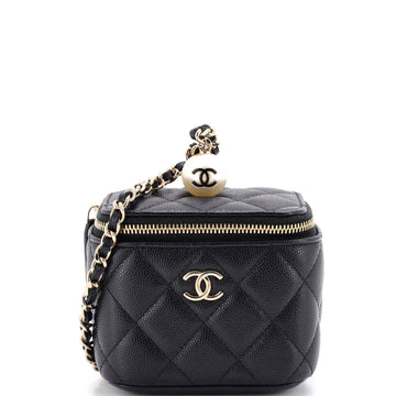 Chanel Classic Pearl Vanity Case With
