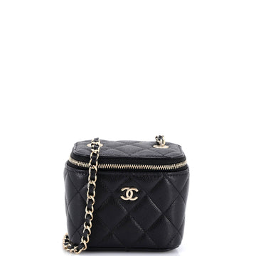 Chanel Classic Vanity Case With Chain