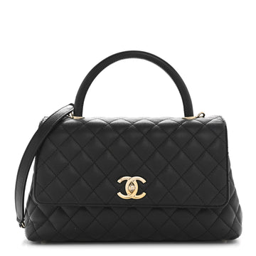 Chanel Caviar Quilted Small Coco Handle