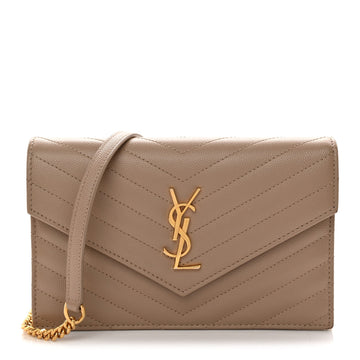 Saint Laurent Grain De Poudre Matelasse