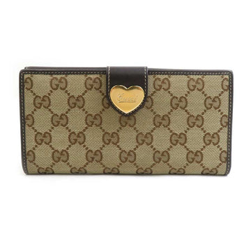 Gucci Bifold Long Wallet Brown Gg