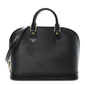 Louis Vuitton Epi Alma Pm Black