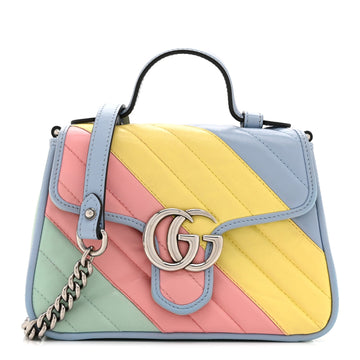 Gucci Calfskin Matelasse Diagonal Mini