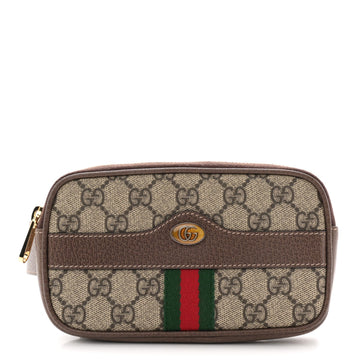 Gucci Gg Supreme Ophidia Belted Iphone