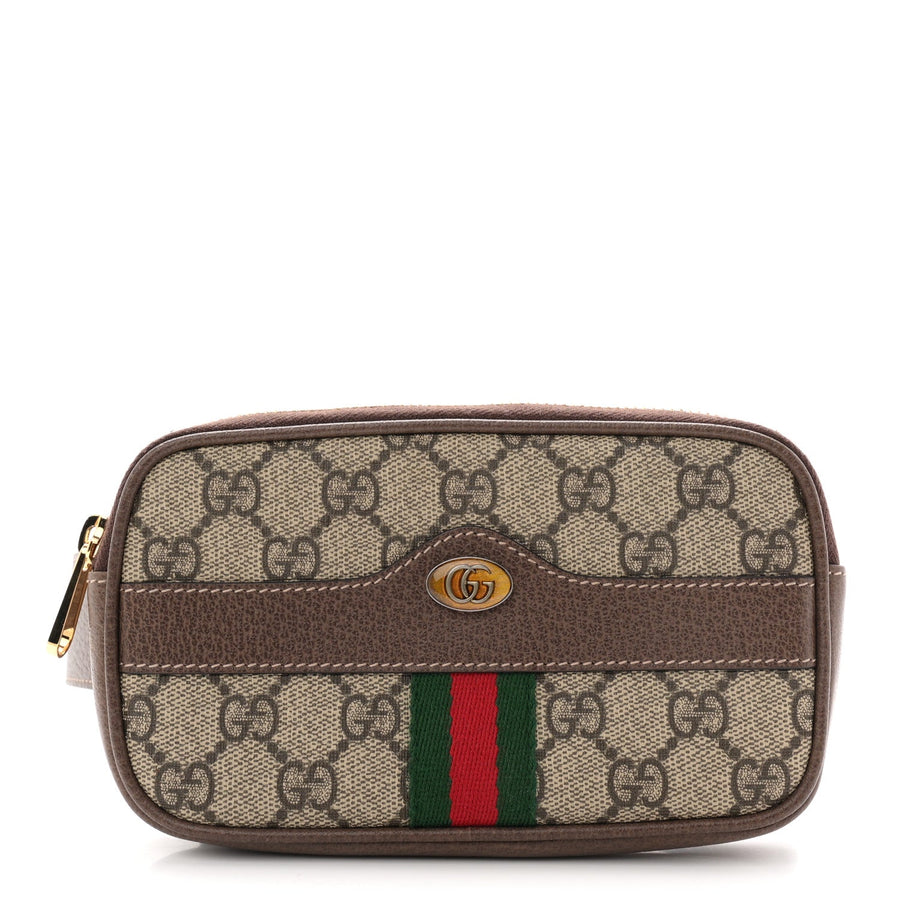 Gucci Gg Supreme Ophidia Belted Iphone