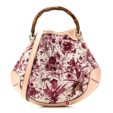 Gucci Canvas Floral Flora Peggy Bamboo