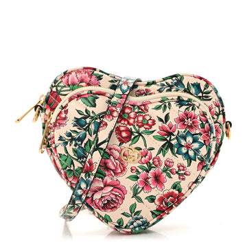 Gucci Calfskin Brit Roses Print
