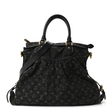 Louis Vuitton Denim Neo Cabby Mm Black