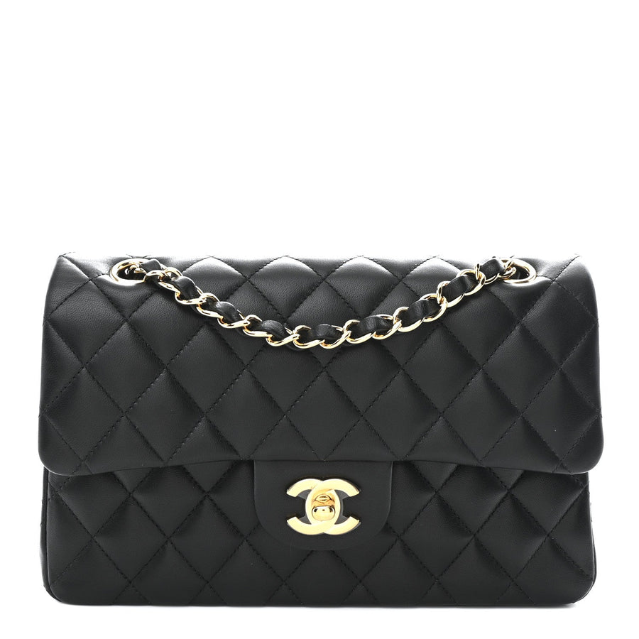 Chanel Lambskin Quilted Small Double