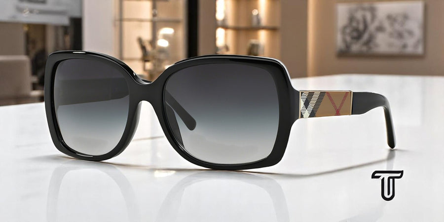 Burberry Black Grey Gradient 58 Mm