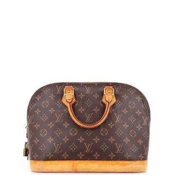 Louis Vuitton Alma Handbag Canvas Pm