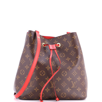 Louis Vuitton Neonoe Handbag Canvas With