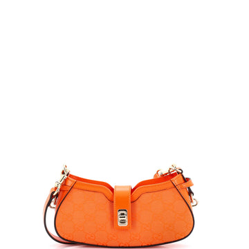 Gucci Moon Side Shoulder Bag Gg Canvas