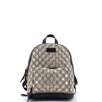 Gucci Zip Pocket Backpack Printed Gg