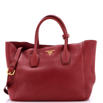 Prada Convertible Shopping Tote Vitello