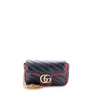 Gucci Gg Marmont Flap Bag Diagonal
