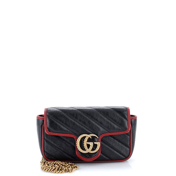 Gucci Gg Marmont Flap Bag Diagonal