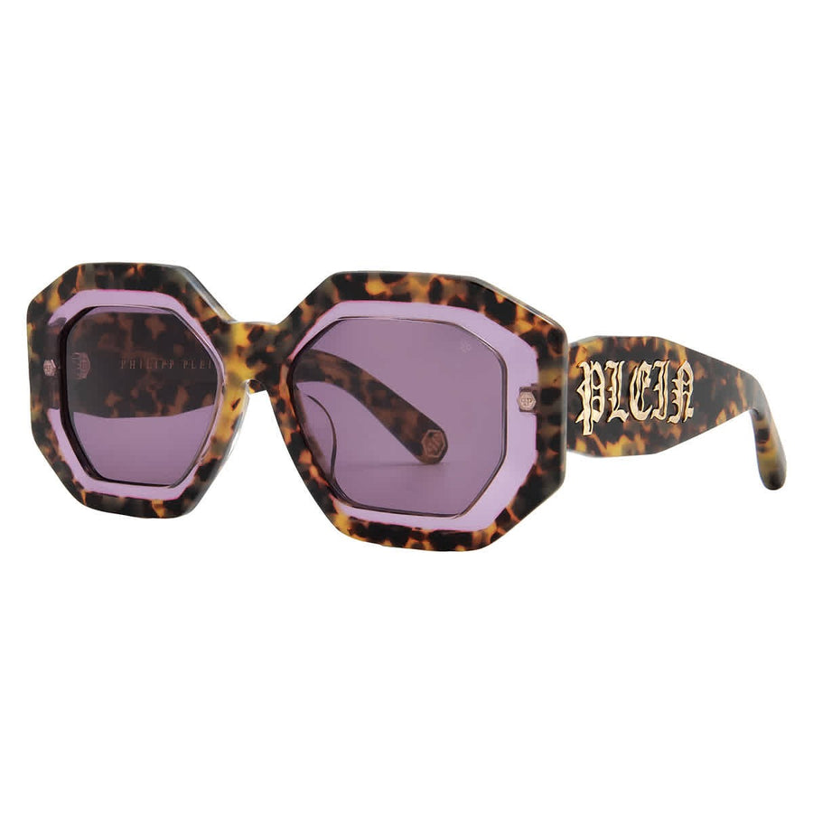 Philipp Plein Violet Geometric Ladies