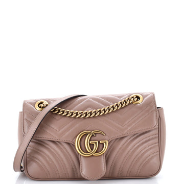 Gucci Gg Marmont Flap Bag Matelasse