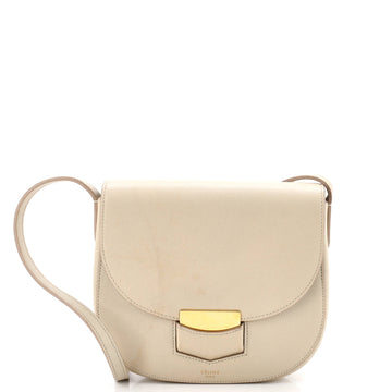 Celine Trotteur Crossbody Bag Grainy