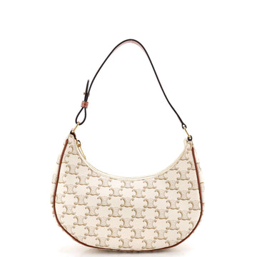 Celine Ava Bag Triomphe Coated Canvas