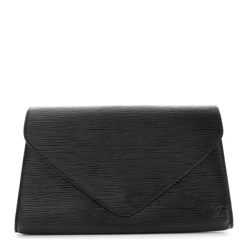 Louis Vuitton Epi Art Deco Clutch Black