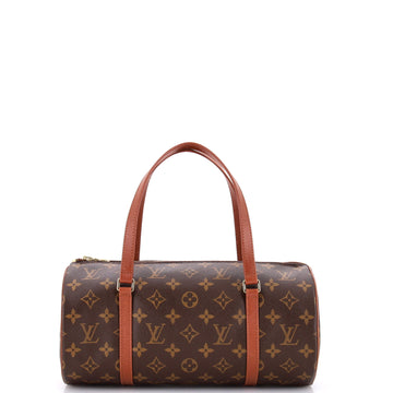 Louis Vuitton Papillon Handbag Canvas 30