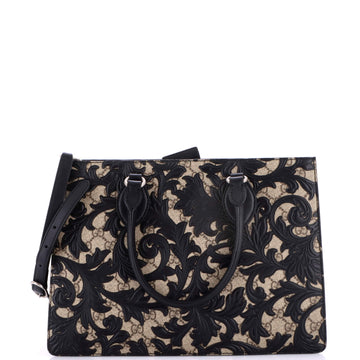 Gucci Convertible Gusset Tote Arabesque