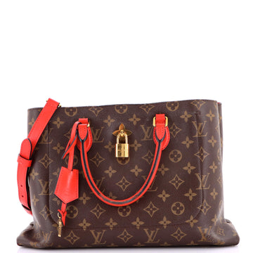 Louis Vuitton Flower Tote Canvas With