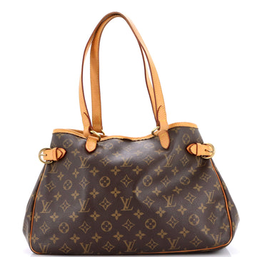 Louis Vuitton Batignolles Handbag Canvas