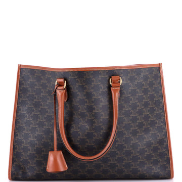 Celine Horizontal Cabas Tote Triomphe