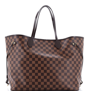 Louis Vuitton Neverfull Nm Tote Damier