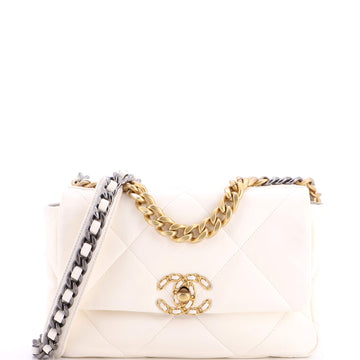 Chanel 19 Flap Bag Quilted Leather