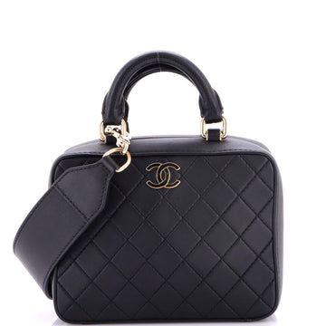 Chanel Travel Kit Vanity Case Quilted