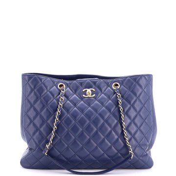 Chanel Classic Cc Shopping Tote Quilted