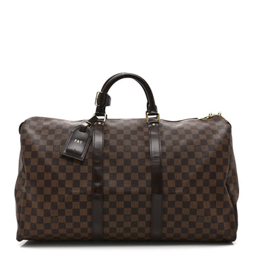 Louis Vuitton Damier Ebene Keepall 50