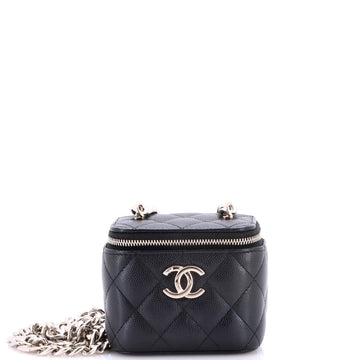Chanel Coco Enamel Strap Vanity Case