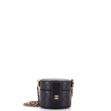 Chanel Cc Allure Vanity Case With Chain