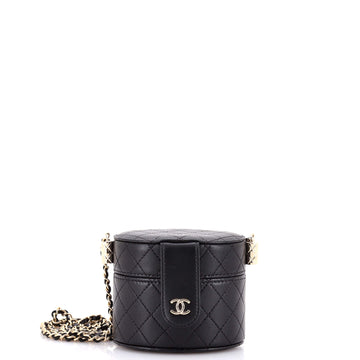 Chanel Cc Allure Vanity Case With Chain