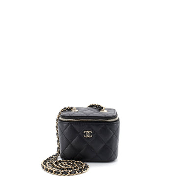 Chanel Classic Vanity Case With Chain