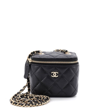 Chanel Classic Vanity Case With Chain