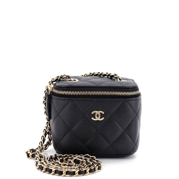 Chanel Classic Vanity Case With Chain