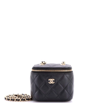 Chanel Classic Vanity Case With Chain
