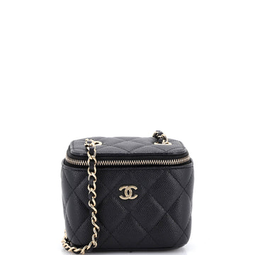 Chanel Classic Vanity Case With Chain