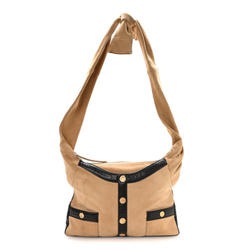Chanel Suede Lambskin Small Girl Bag